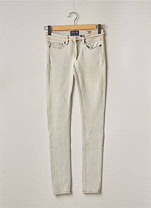 Jeans coupe slim slim taille basse bleu MADEMOISELLE GARÇONNE femme