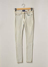 Jeans coupe slim slim taille basse bleu MADEMOISELLE GARÇONNE femme
