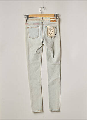 Jeans coupe slim slim taille basse bleu MADEMOISELLE GARÇONNE femme