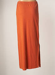 Jupe longue orange LEON & HARPER pour femme seconde vue