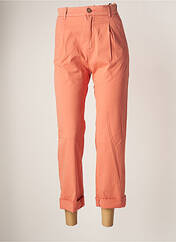 Pantalon 7/8 orange LEON & HARPER pour femme seconde vue
