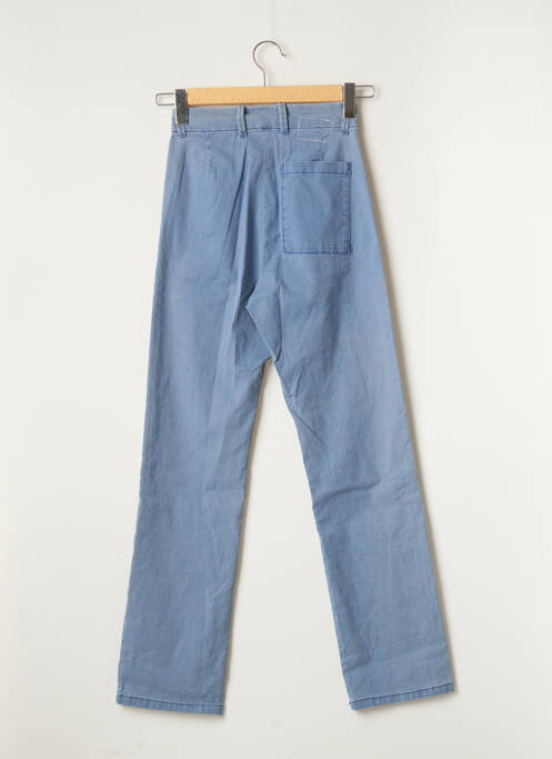 Pantalon droit bleu LEON & HARPER femme