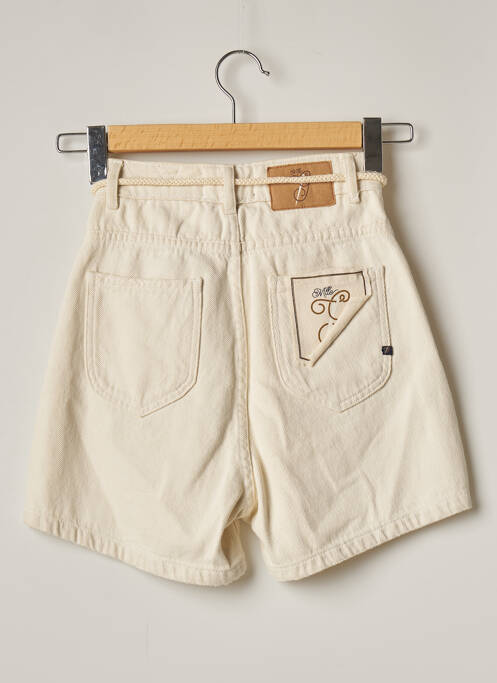 Short beige MADEMOISELLE GARÇONNE pour femme