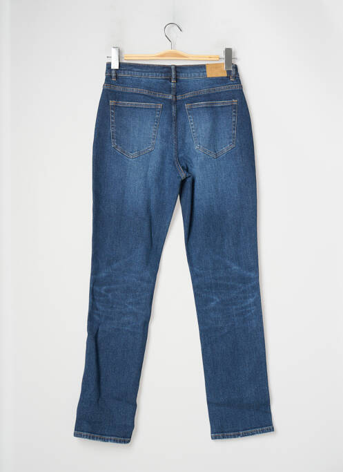 Jean coupe mom taille normale taille normale bleu NAGEV femme