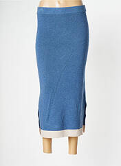 Jupe longue bleu SOLILY pour femme seconde vue