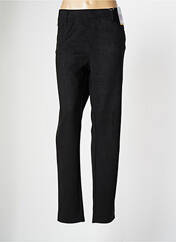 Pantalon droit noir QUATRE VINGT JOURS pour femme seconde vue