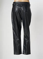Pantalon droit noir QUATRE VINGT JOURS pour femme seconde vue