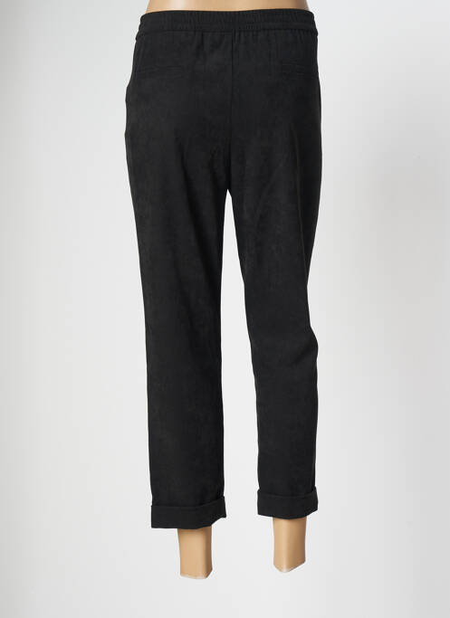 Pantalon 7/8 noir QUATRE VINGT JOURS pour femme