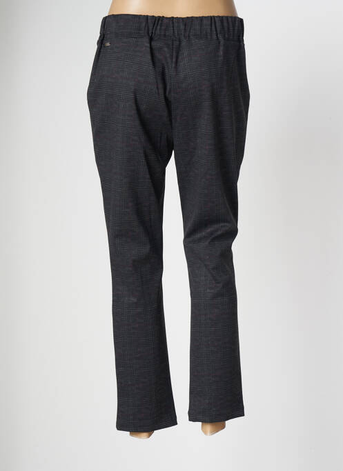 Pantalon droit gris QUATRE VINGT JOURS pour femme