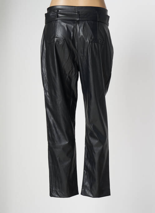 Pantalon droit noir QUATRE VINGT JOURS pour femme