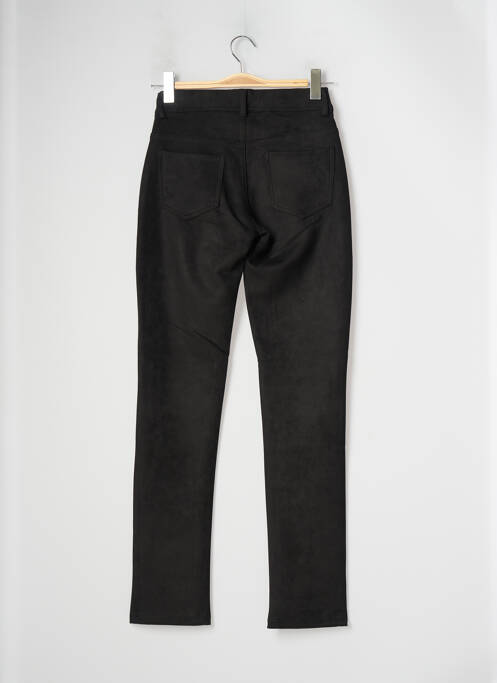 Pantalon droit noir QUATRE VINGT JOURS pour femme