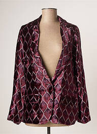 Blazer poches rouge STORIATIPIC femme
