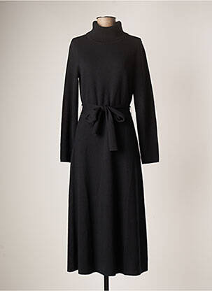 Robe pull noir LUISA CERANO pour femme