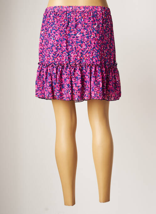 Jupe courte violet FLAMANT ROSE pour femme
