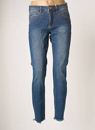 Jeans coupe slim slim taille normale bleu CREAM femme