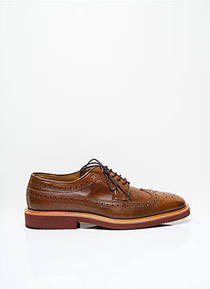 Derbies marron ATELIER TH VOISIN SENLIS pour homme