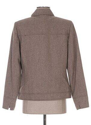 Veste chic fausses poches beige PAUPORTÉ femme
