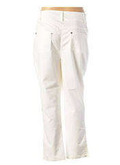 Jeans coupe droite blanc MELLEM pour femme seconde vue