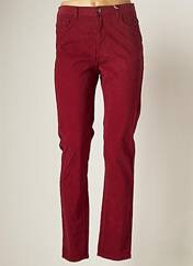 Pantalon droit rouge IMPAQT pour femme seconde vue
