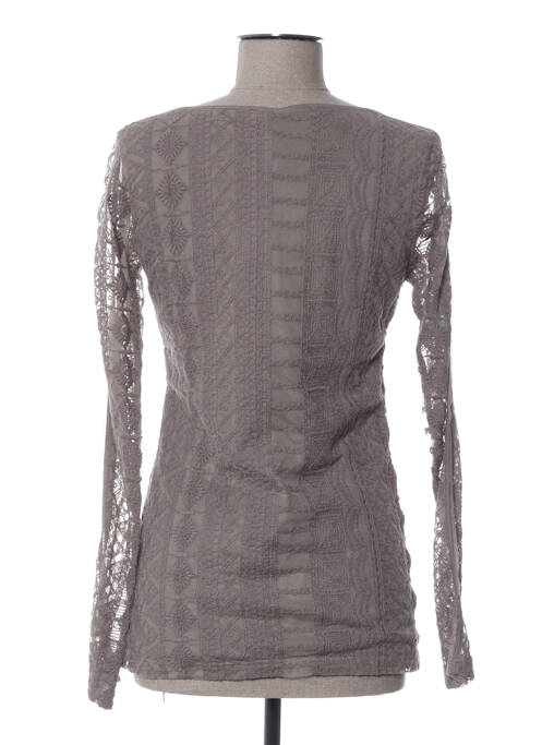 Top beige YAYA pour femme