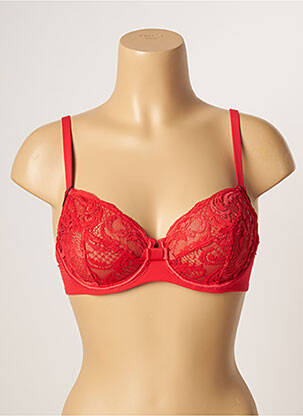 Soutien-gorge haut soutien-gorge balconnet haut soutien-gorge balconnet rouge LOU femme
