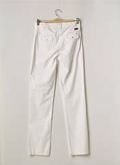 Pantalon droit blanc THALASSA pour femme seconde vue