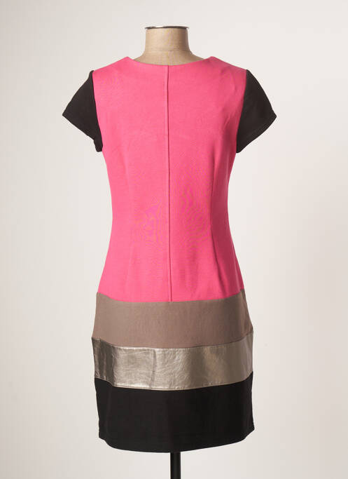 Robe courte rose MISS CAPTAIN pour femme