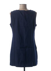 Robe courte bleu L33 pour femme seconde vue