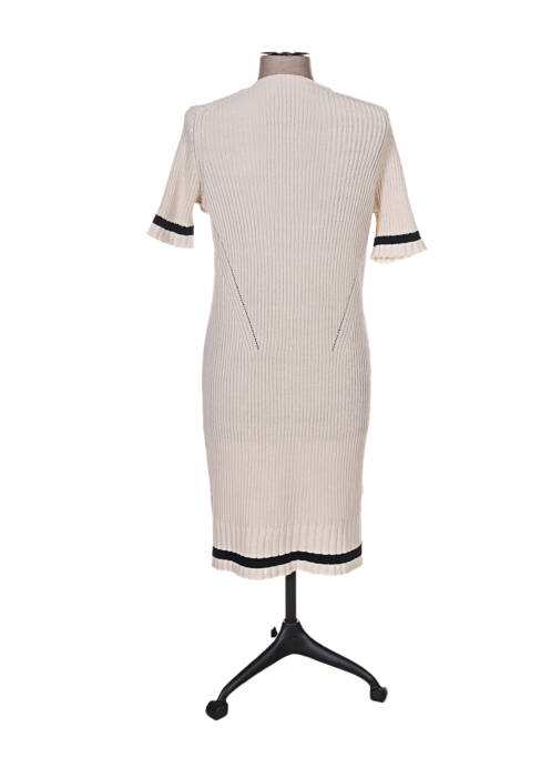 Robe pull beige ROSE TONKA pour femme