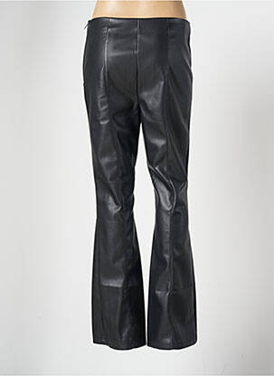 Pantalon droit taille à pinces taille haute noir VILA femme