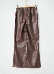 Pantalon 7/8 marron ICHI pour femme seconde vue