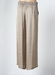 Pantalon large beige PAKO LITTO pour femme seconde vue