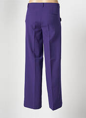 Pantalon large violet ICHI pour femme seconde vue