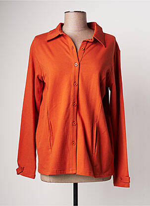 Veste casual orange AGATHE & LOUISE pour femme