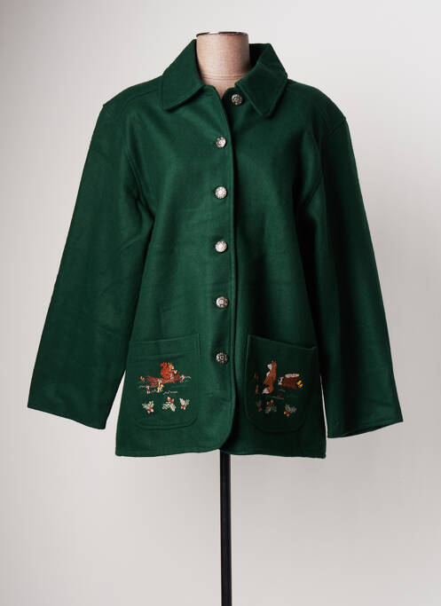 Manteau court vert JAC JAC pour femme