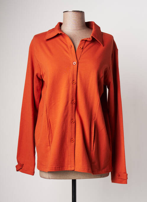Veste casual orange AGATHE & LOUISE pour femme