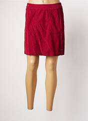 Jupe courte rouge AGATHE & LOUISE pour femme seconde vue