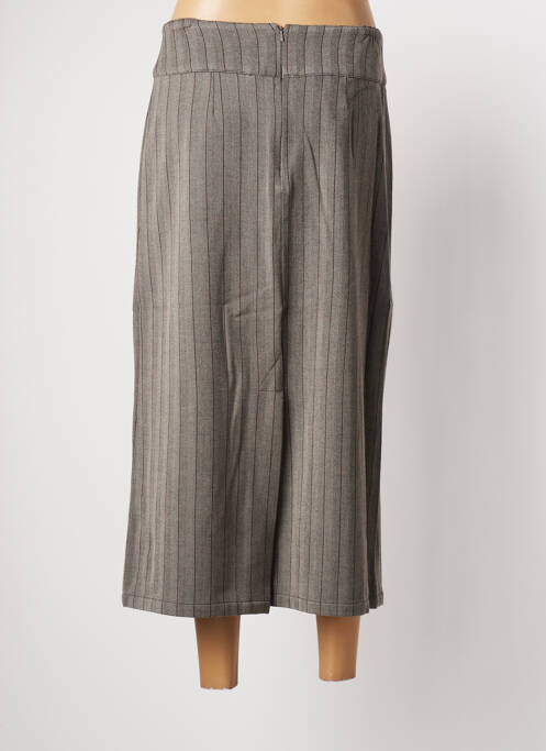 Jupe longue gris JAC JAC pour femme