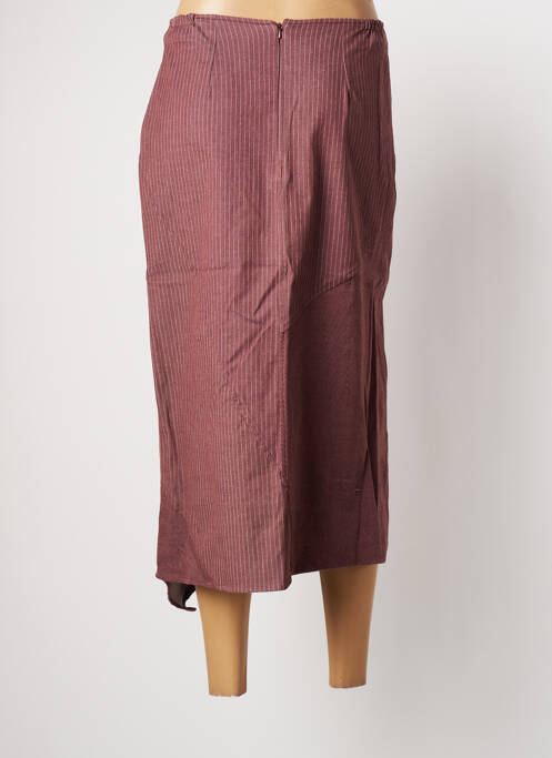 Jupe longue rouge JAC JAC pour femme