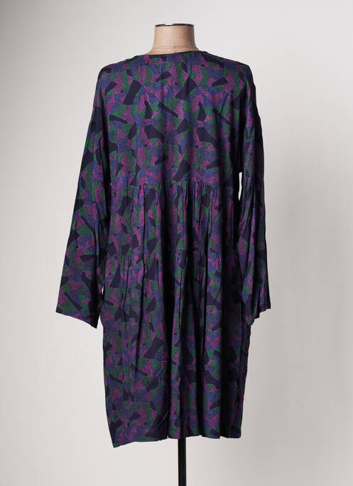 Robe mi-longue violet AGATHE & LOUISE pour femme
