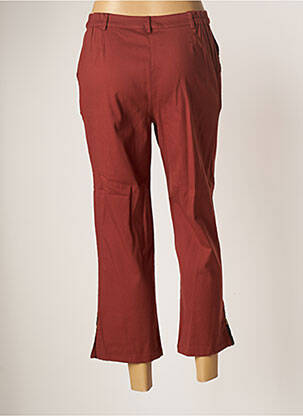 Pantalon 7/8 taille élastique taille normale orange JAC JAC femme