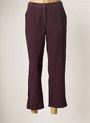Pantalon 7/8 violet JAC JAC pour femme seconde vue
