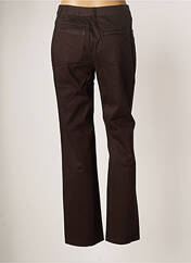 Pantalon droit marron EVER EASY BY JAC JAC pour femme seconde vue