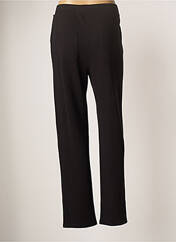 Pantalon droit noir AGATHE & LOUISE pour femme seconde vue