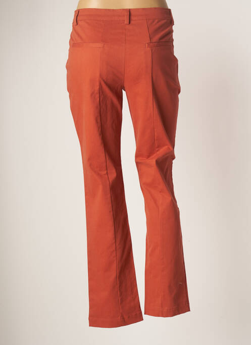 Pantalon chino orange AGATHE & LOUISE pour femme