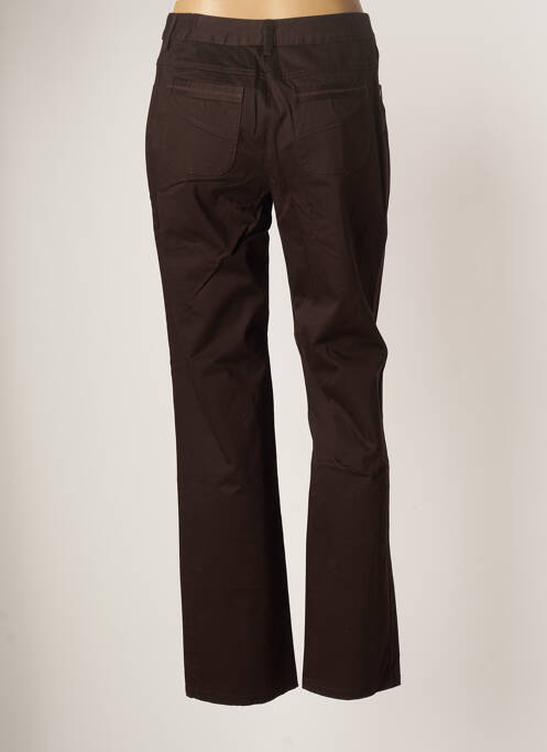 Pantalon droit marron EVER EASY BY JAC JAC pour femme