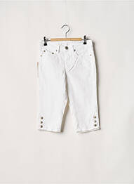 Bermuda slim taille normale blanc DENIM STUDIO femme