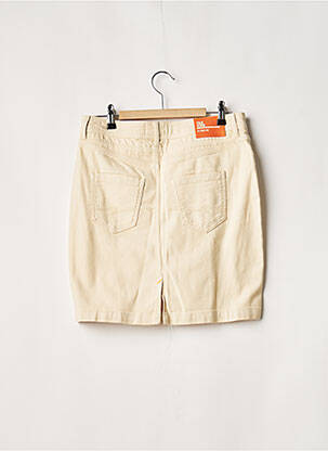 Jupe courte poches beige STREET ONE femme