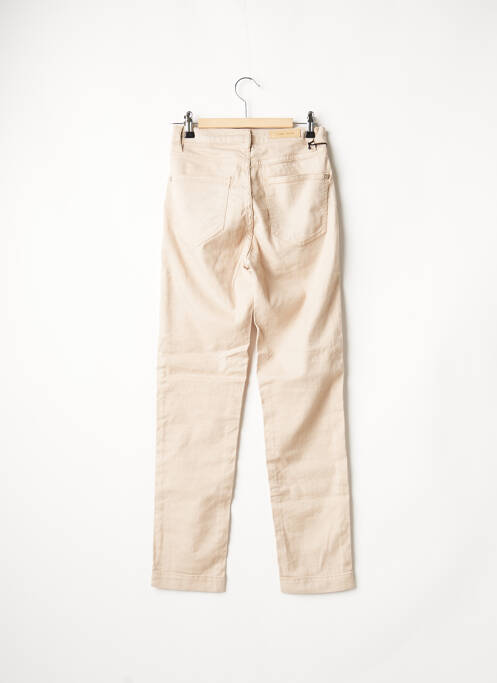 Pantalon slim beige DENIM STUDIO pour femme