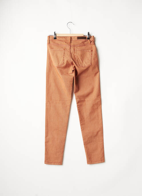 Pantalon slim marron DENIM STUDIO pour femme